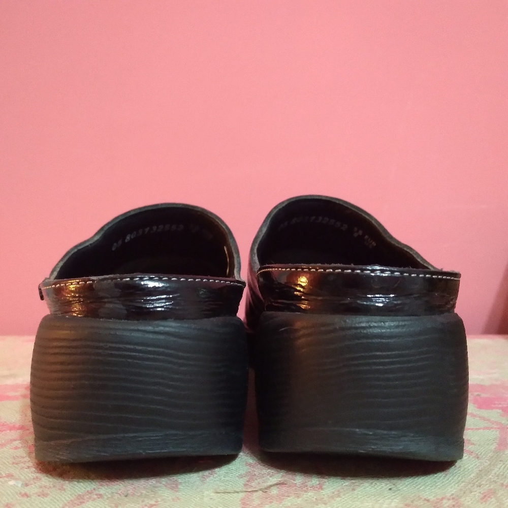 Mephisto Geike Patent Leather Clogs Original Box - 8 - Picture 7 of 7